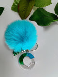 Keychain Mini C Blue Green