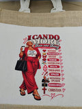 Canvas Tote- Vonda